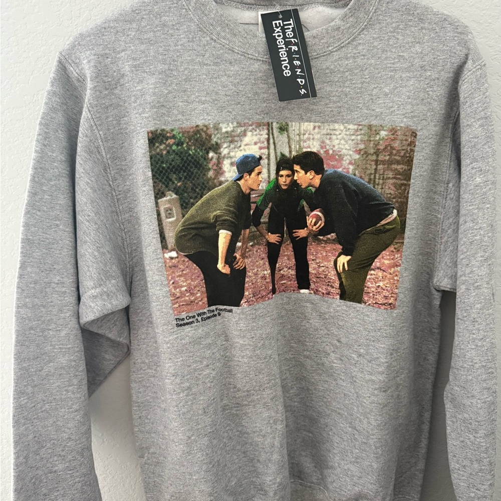 FRIENDS Gray Crewneck Sweater